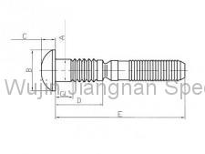 The Specification of Automobile Aviation Lock Bolt